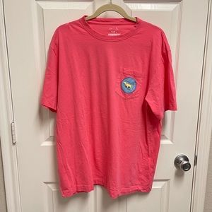 Bird Dog Bay Pink Pocket Tshirt